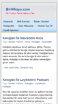 Mobile Screenshot of birhikaye.com
